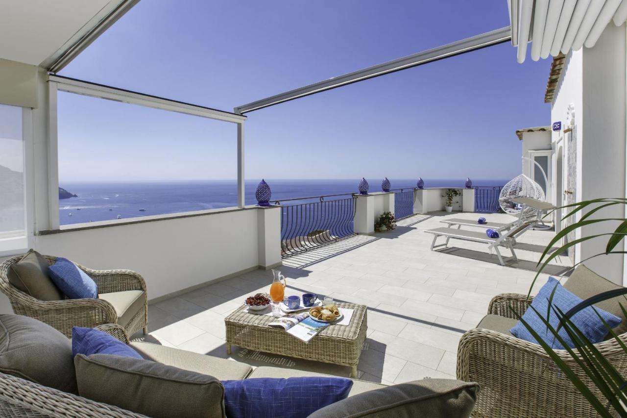 Estate4Home - Villa Settemari Scrigno Positano Exteriér fotografie