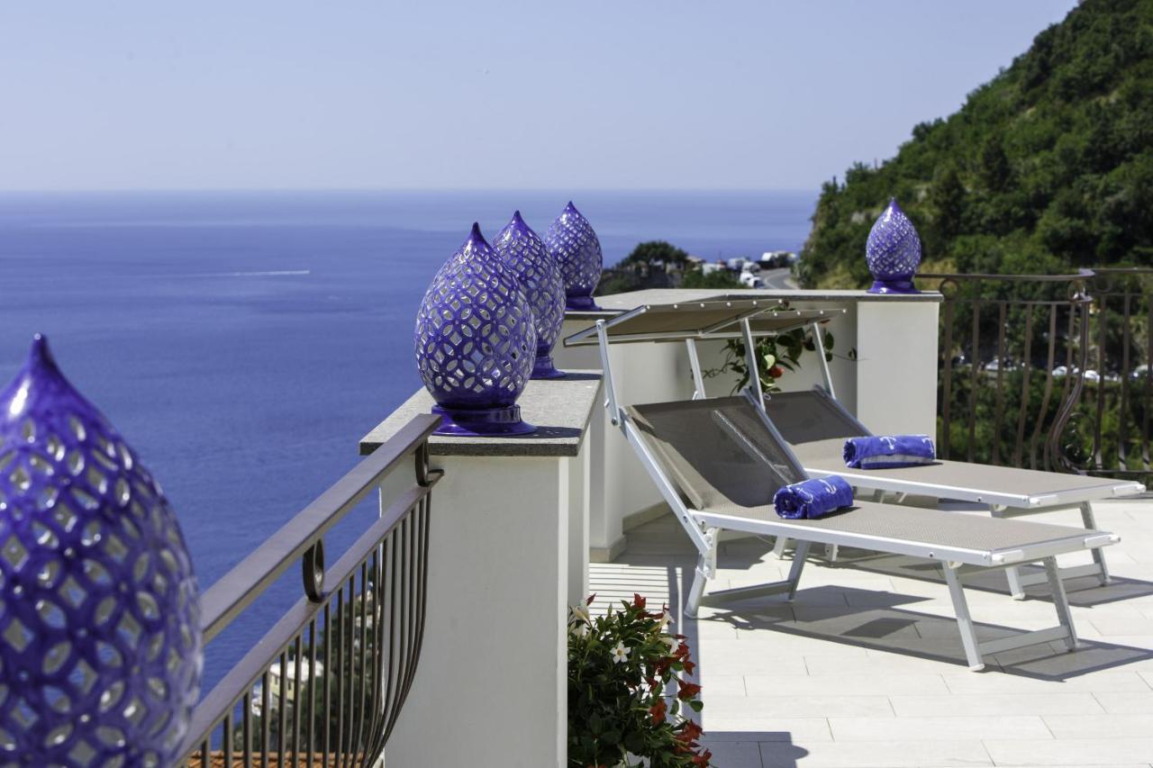 Estate4Home - Villa Settemari Scrigno Positano Exteriér fotografie