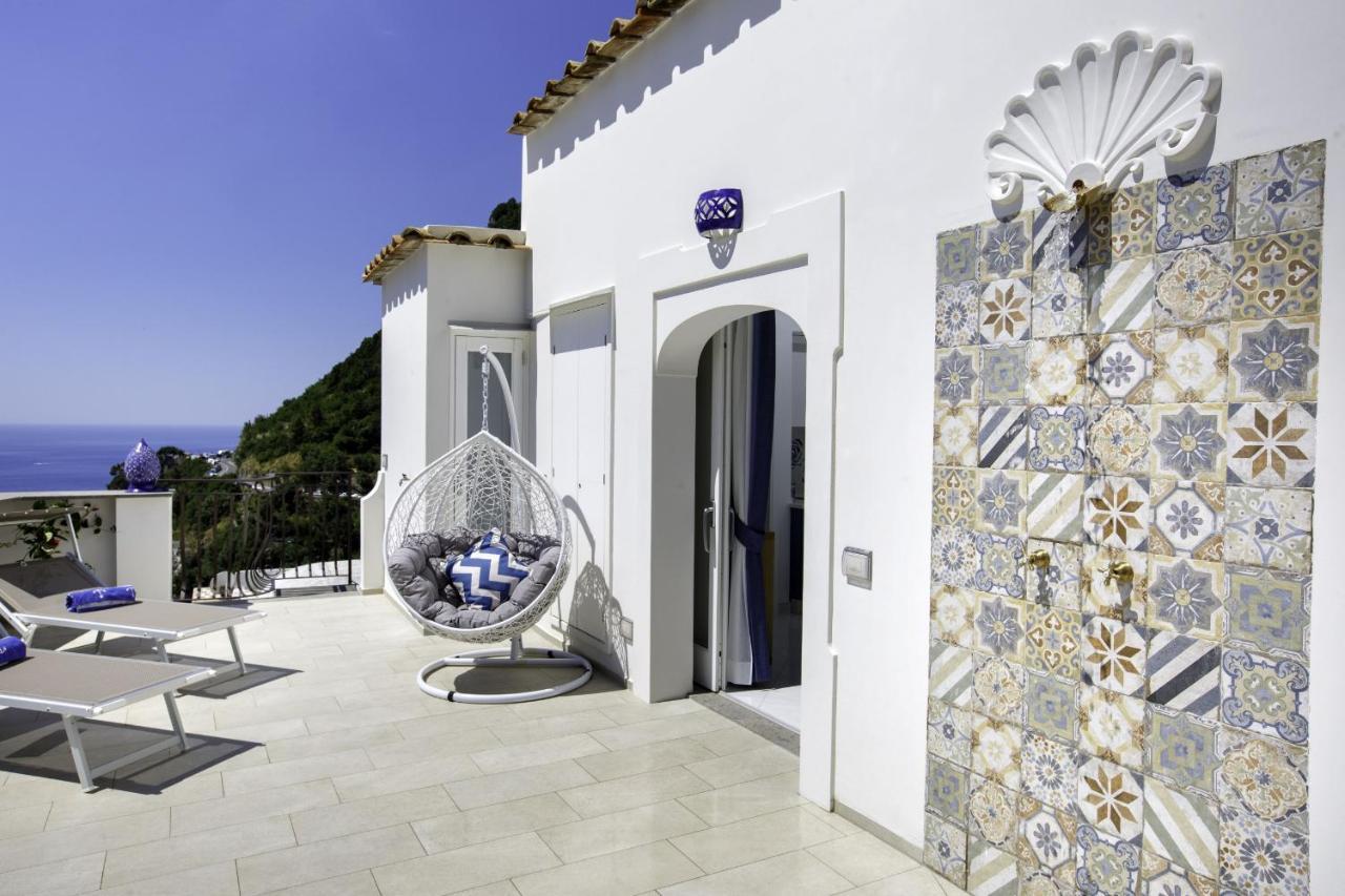 Estate4Home - Villa Settemari Scrigno Positano Exteriér fotografie