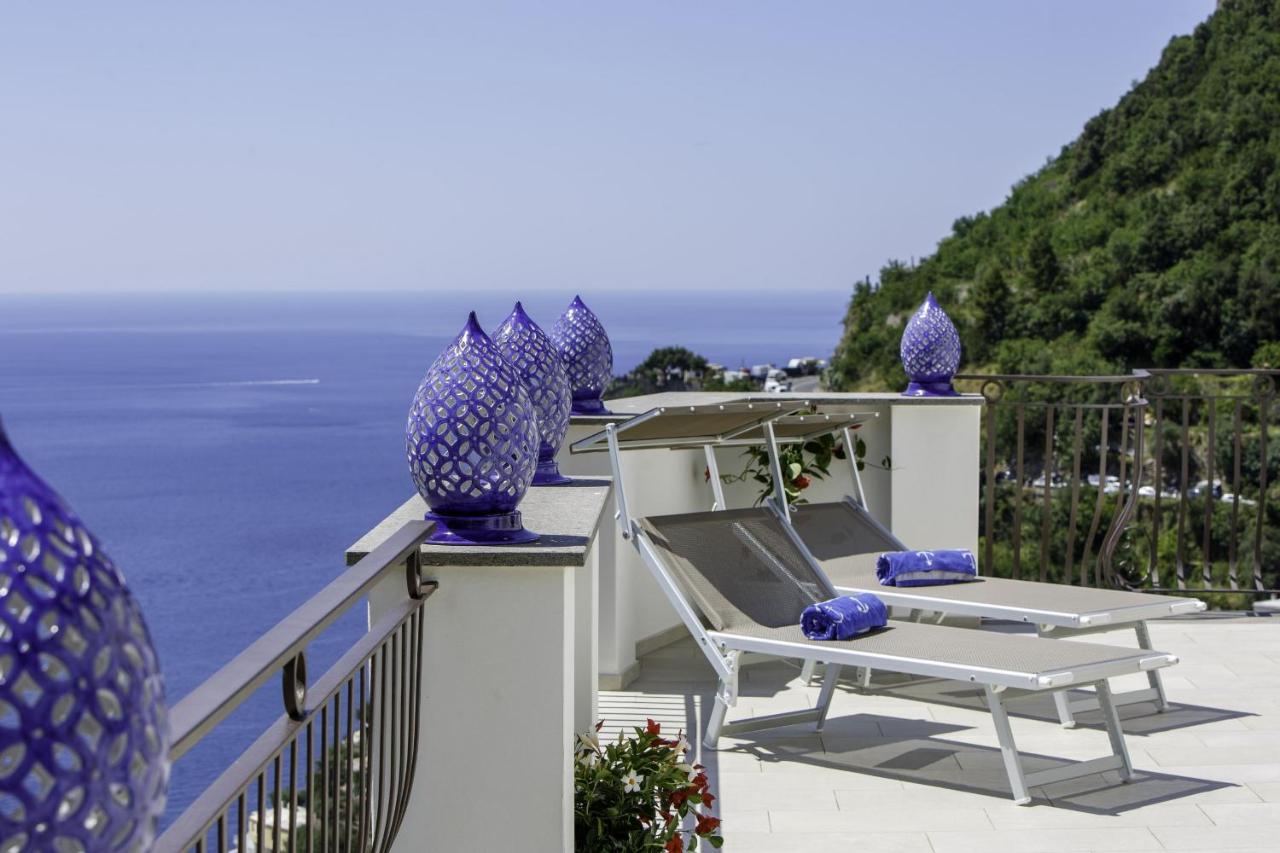 Estate4Home - Villa Settemari Scrigno Positano Exteriér fotografie