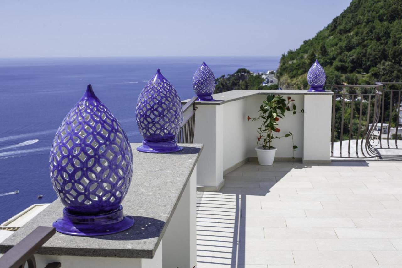 Estate4Home - Villa Settemari Scrigno Positano Exteriér fotografie