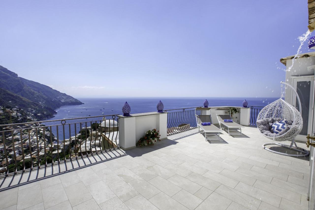 Estate4Home - Villa Settemari Scrigno Positano Exteriér fotografie
