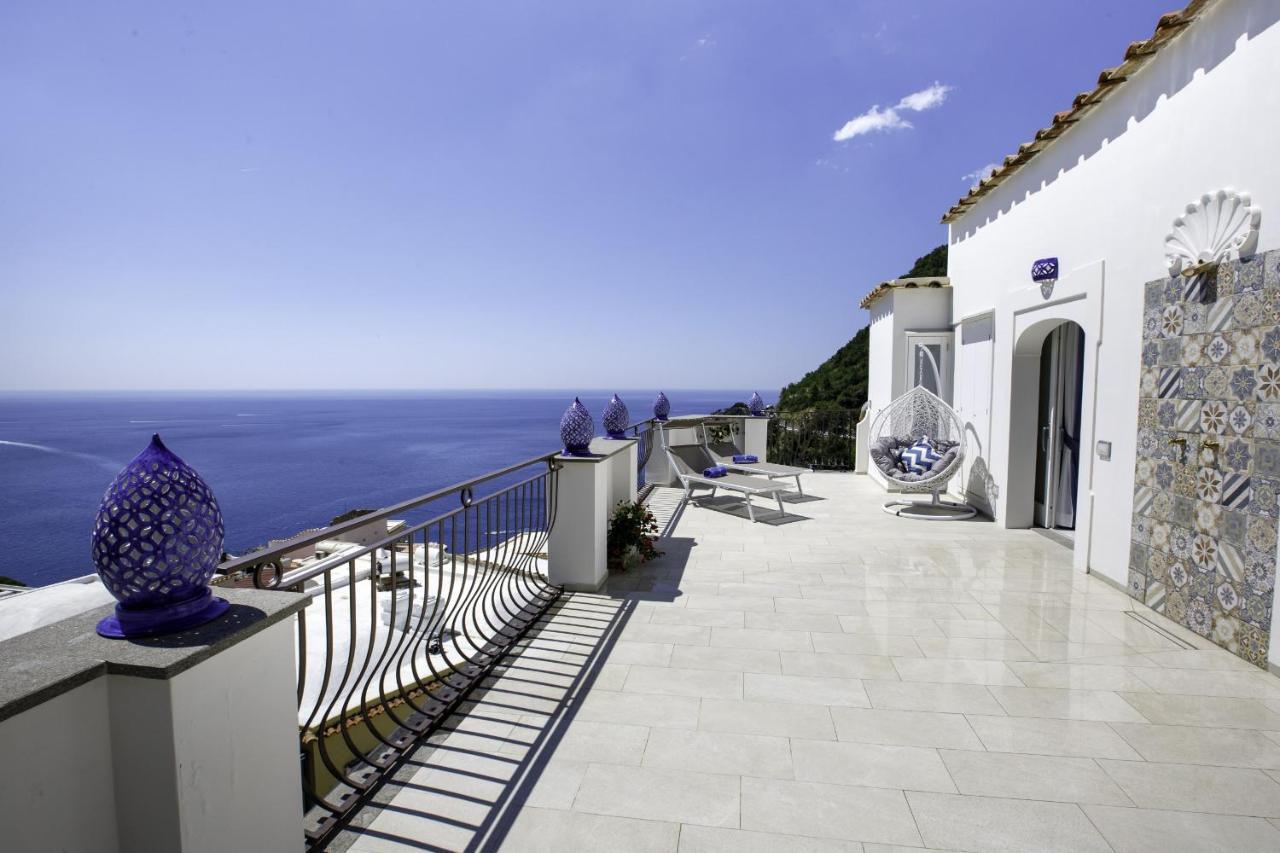 Estate4Home - Villa Settemari Scrigno Positano Exteriér fotografie